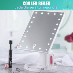 LED REFLEX® - ESPEJO LED PORTÁTIL RECARGABLE - tienda online