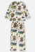 PIJAMA BLUSA E CALCA EM MALHA SOFT BEGE - comprar online
