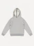 CASACO C/ CAPUZ LOU MOLETOM CINZA MESCLA - comprar online