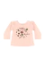 BLUSA MANGA LONGA EM COTTON 131406 ROSA NUVEM