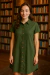 VESTIDO MIDI MARIA VERDE MUSGO na internet