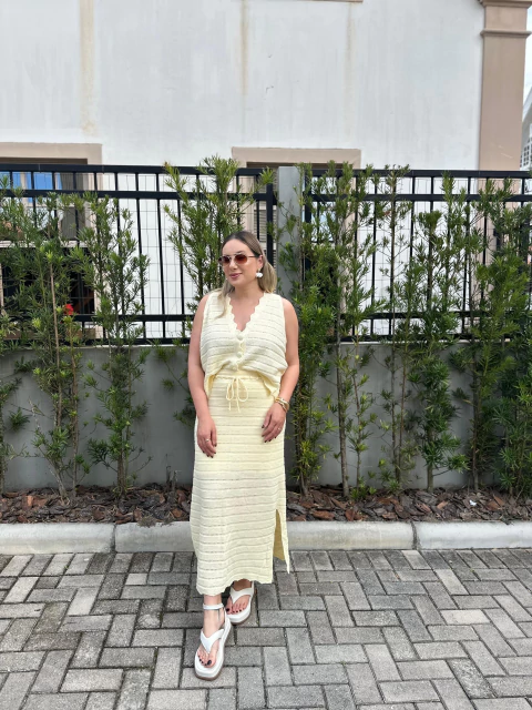 Conjunto Tricô - 14145 - comprar online