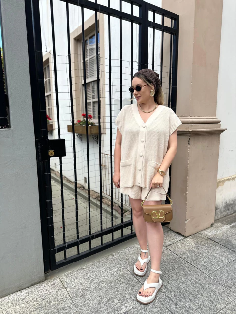 Conjunto Tricô - 14224 - comprar online