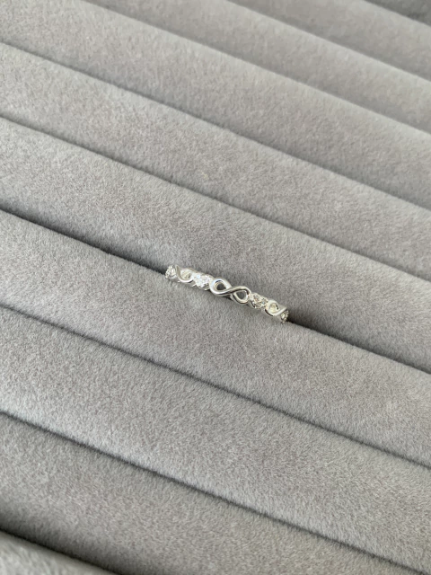 Anel Prata 925 - 14445 - comprar online