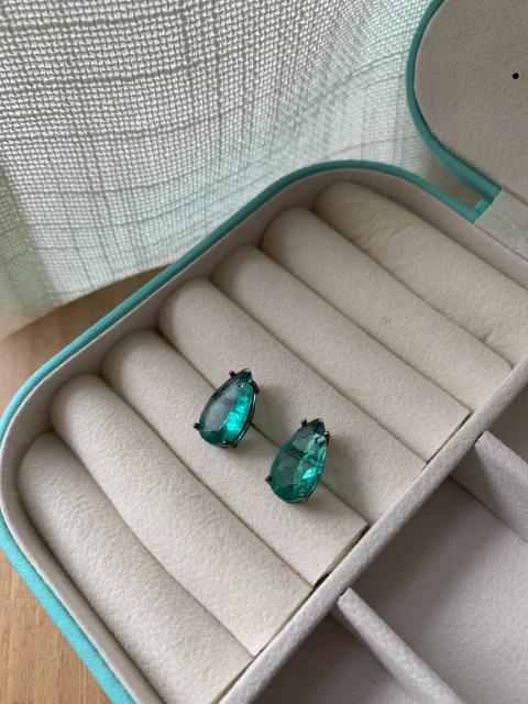 Brinco Ródio Negro - 5581 - comprar online