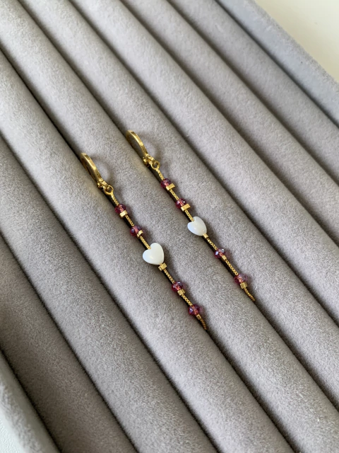 Argola Franja Semijoia - 14538 - comprar online