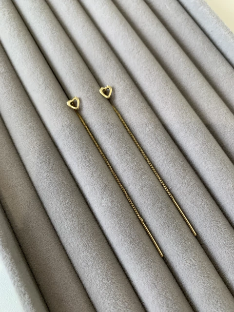 Brinco Franja Semijoia - 14523 - comprar online