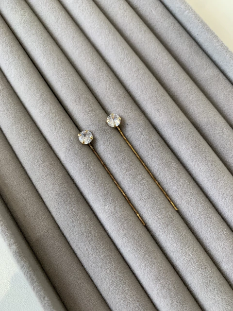 Brinco Franja Semijoia - 14533 - comprar online