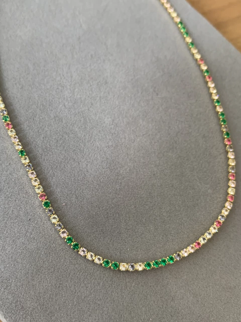 Colar Semijoia - 14464 - comprar online