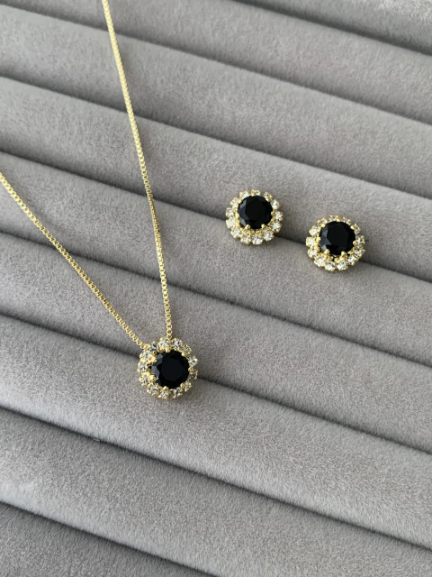 Conjunto Semijoia - 14469 - comprar online