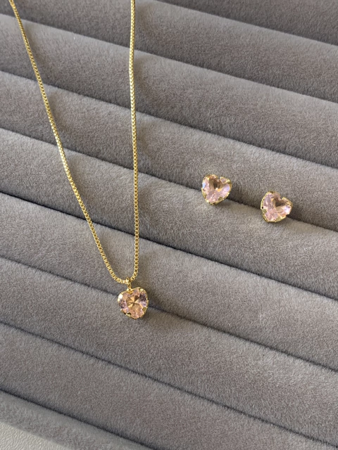 Conjunto Semijoia - 14474 - comprar online