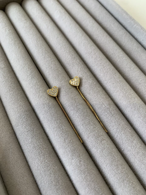 Brinco Franja Semijoia - 14526 - comprar online