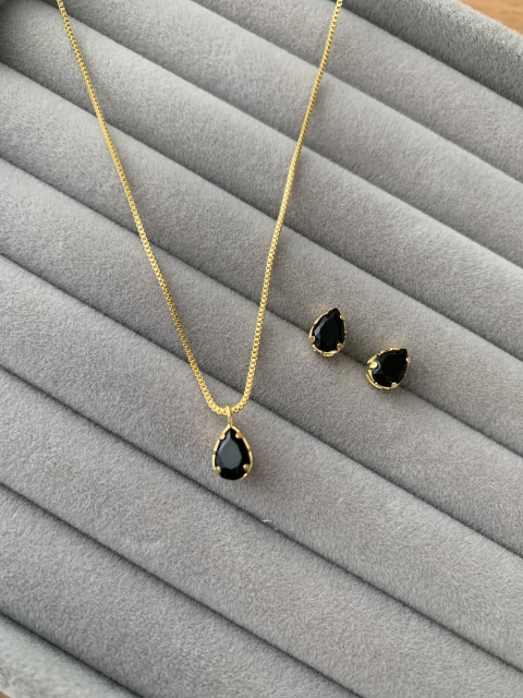 Conjunto Semijoia - 13889 - comprar online