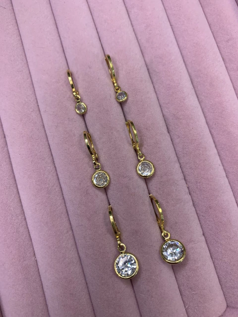 Trio de Argolas Semijoia - 11965