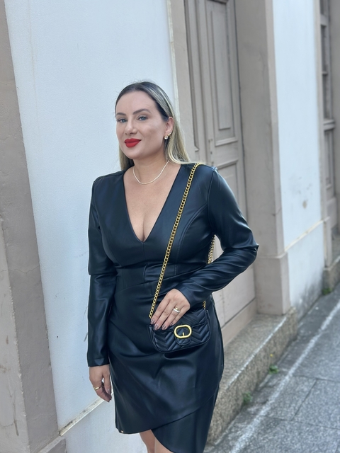 Vestido Couro Charry