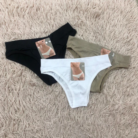 VEDETINA MICROFIBRA SMART SEXY COLORES BASICOS - TALLE M/L Y XL/XXL - MEDIA DOCENA