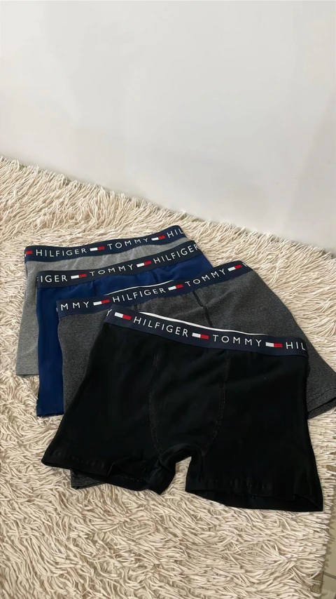 BOXER TOMMY ALGODON LYCRA - CURVA TALLES 3 A 6 - MEDIA DOCENA
