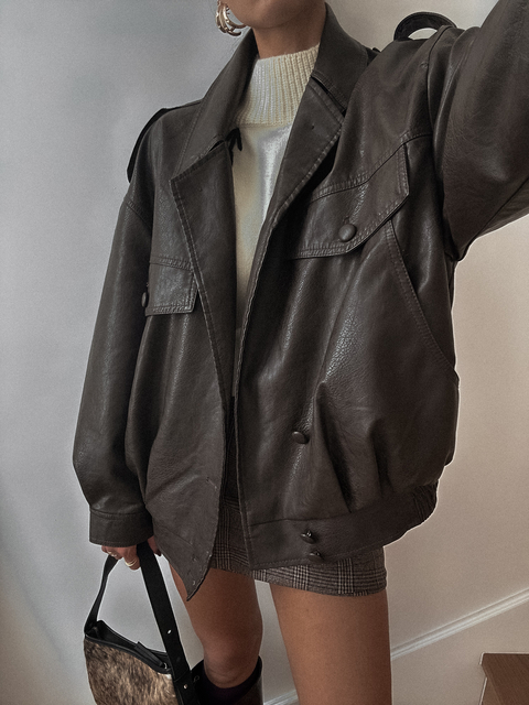 CAMPERA KYRA CHOCOLATE - comprar online