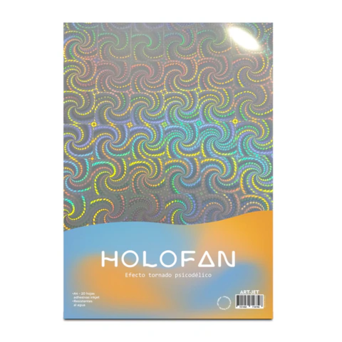 Holofan Efecto Tornado Psicodélico Art-jet® - A4 - 20hojas