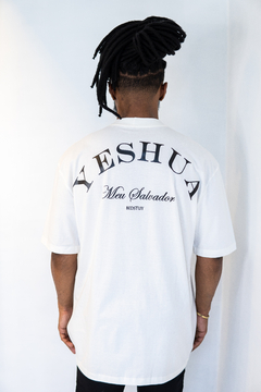 Camiseta Oversized Yeshua Branco na internet