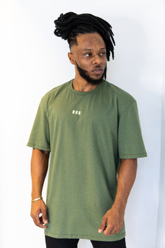 Camiseta Oversized BSB Verde - BED STUY BROOKLYN