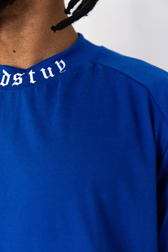 Camiseta Oversized Azul Escuro - BED STUY BROOKLYN