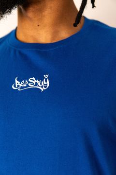 Camiseta Tradicional Bed Stuy Azul - BED STUY BROOKLYN