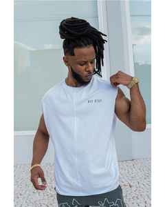 CAMISETA CAVADA COSTURA FRONTAL - BRANCO - comprar online