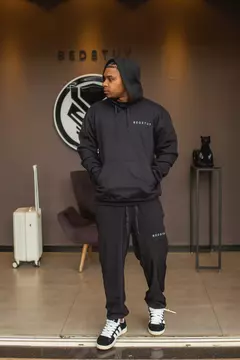 MOLETOM CANGURU BSB - PRETO na internet