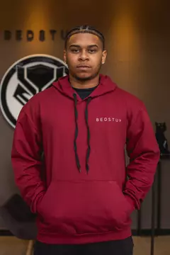 MOLETOM CANGURU BSB - VINHO - comprar online