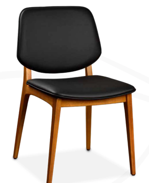 Cadeira s/ Braço Emili Preto 716 - comprar online