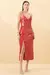 VESTIDO MIDI PAETE - comprar online