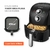 Fritadeira Sem Óleo Air Fryer 4L, Mondial, Preto/Inox, 1500W, 110V - AFN-40-BI - loja online