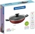 Panela Wok Aluminio, Loreto, Tramontina, Vermelho, 28 cm - comprar online