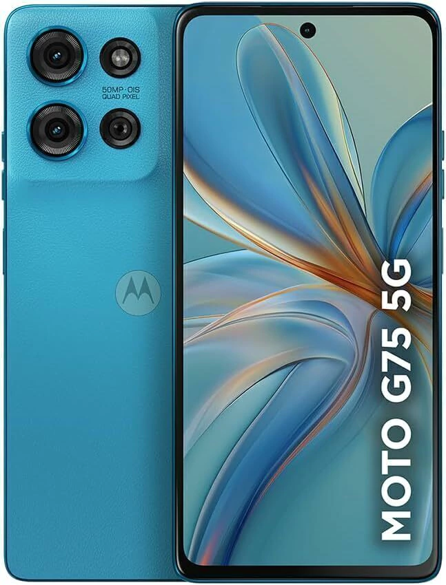 Smartphone Motorola Moto g75 5G - 256GB 16GB (8GB RAM+8GB Ram Boost) e 50MP Sony Lytia 600 Camera Moto AI Ultrarresisten