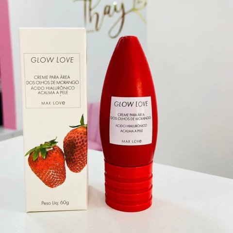 Creme para área dos olhos - Max Love Glow (Morango)