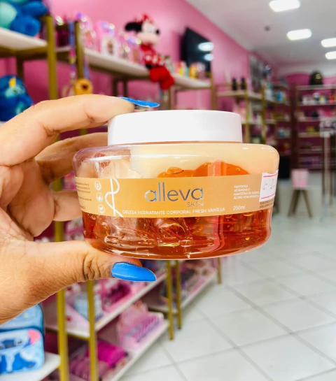 Geleia hidratante Corporal Alleva