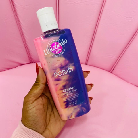 Creme Hidratante Corporal Poran Ice Cream - Unicórnio Gum