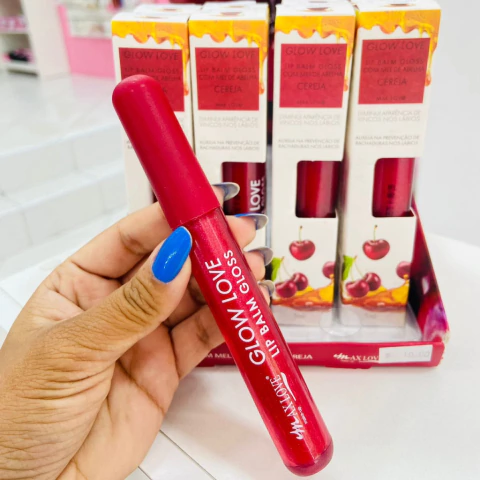 Lip Balm Mel de Abelha - Cereja (Max Love)