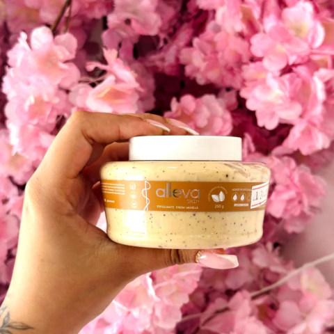 Esfoliante Corpo e Rosto Alleva