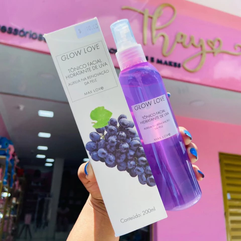 Tônico Facial Glow Love Uva