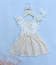 Vestido Encaje Natural en internet