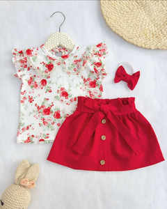 Conjunto Primavera Rose