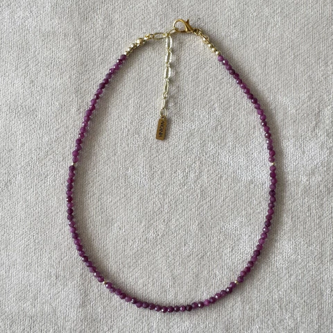 CHOKER RUBI MINI RONDELLE - comprar online