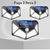 3 x 2 Reflectores Solares Globotech - comprar online