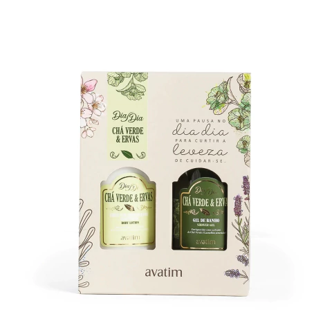 Kit Dia a Dia - Chá verde & ervas - Avatim - comprar online