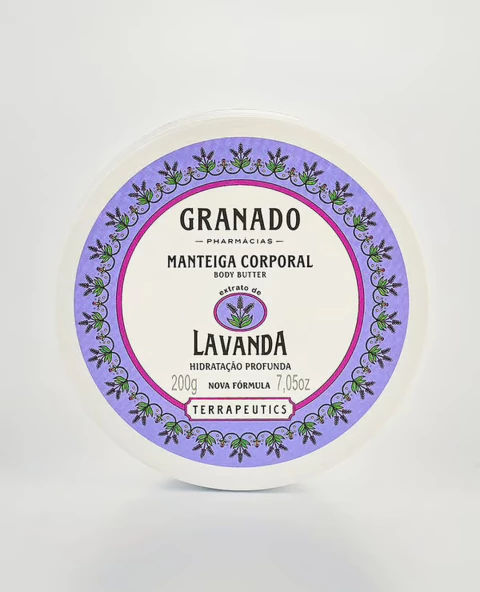 Lavanda - manteiga corporal - Granado - 200 g - comprar online
