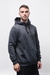 HOODIE WEIS / GRIS TOPO