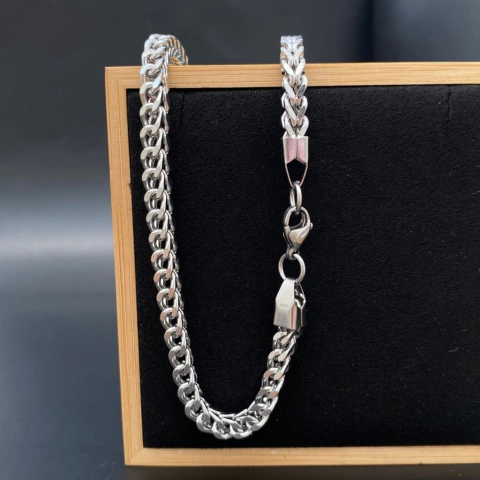 Corrente Grossa 70 cm em Aço Inoxidável
