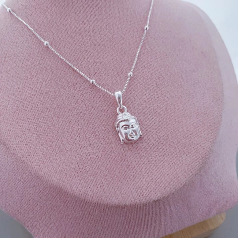 Colar Buda Prata